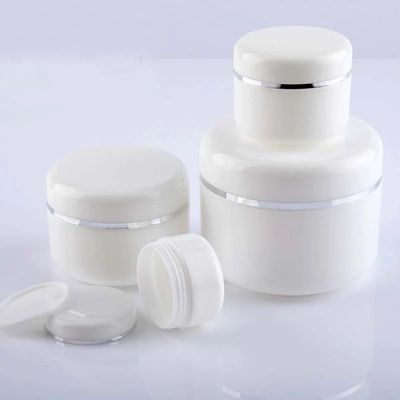 68mm Dia Skin Care Cream Jar 4oz Plastic Containers Screw Cap