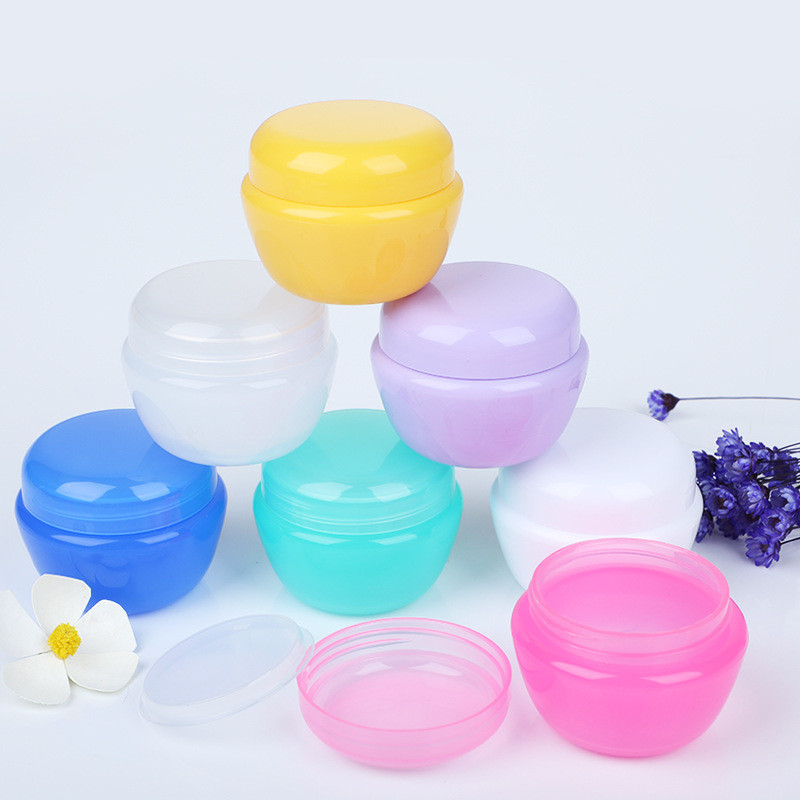 Spherical Plastic Cosmetic Containers 5g 20g