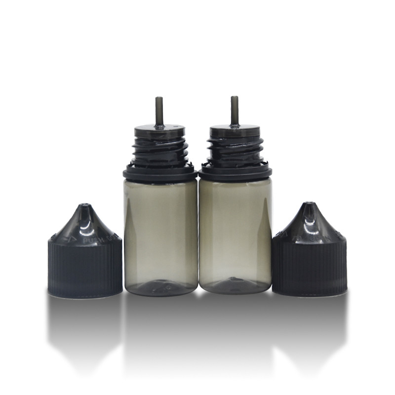 Empty Ejuice Eliquid Vape PET Dropper Bottle 15ml 10ml 100ml 60ml 30ml With Cap