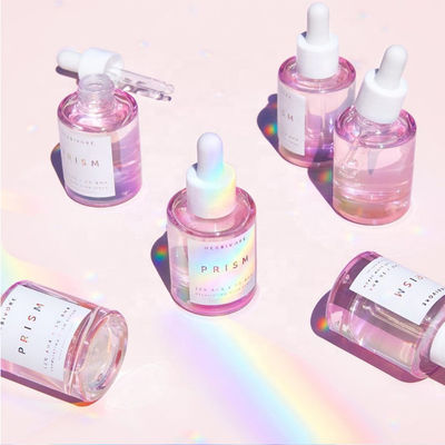 Good price 1oz ক্লিয়ার ব্লু অ্যাম্বার গ্লাস ড্রপার বোতল চাইল্ডপ্রুফ ক্যাপ অ্যান্টি শক অনলাইন