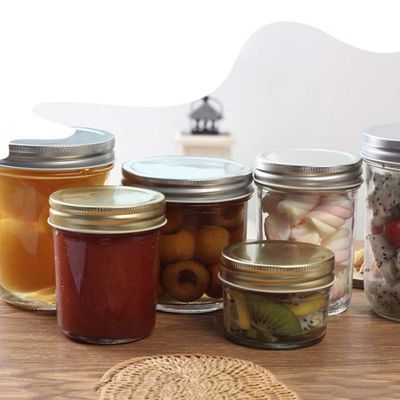 Good price OEM রাতারাতি ওটস জেলি গ্লাস স্টোরেজ বোতল parfaits hermetically সিল জার অনলাইন