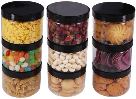 Good price 260ml 10*6.5cm প্লাস্টিক সিজনিং বোতল প্লাস্টিক স্টোরেজ বোতল বায়ুরোধী পুনর্ব্যবহারযোগ্য অনলাইন