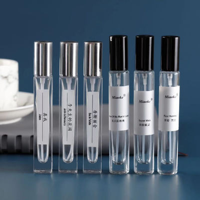 Good price 18*106mm গ্লাস কসমেটিক পাত্রে 10ml স্প্রে পারফিউম বোতল TUV লাইটওয়েট অনলাইন