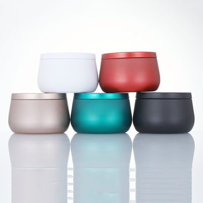 Good price ক্ষয়রোধী ধাতু কসমেটিক জার 4oz 8 Oz মোমবাতি টিন পান্না প্যাকেজিং অনলাইন