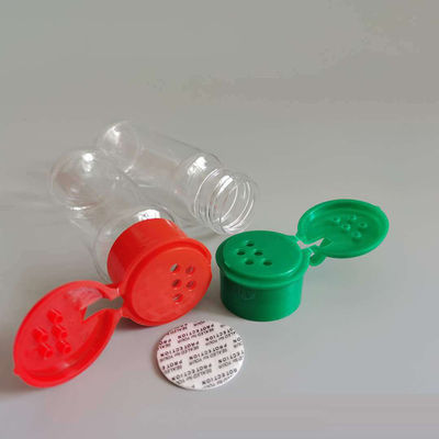 Good price প্লাস্টিক PET মশলা মরিচ গুঁড়া ধারক সিজনিং বোতল বৃত্তাকার আকৃতির 100g অনলাইন